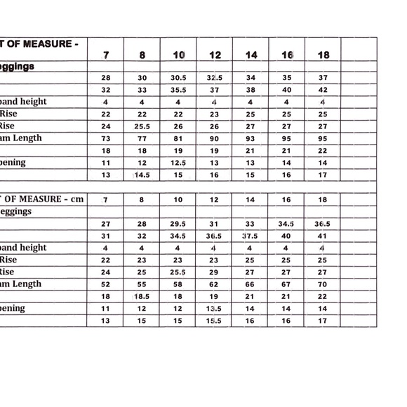 NCO Girls Pull on Blue Jeggings - Picture 11 of 11